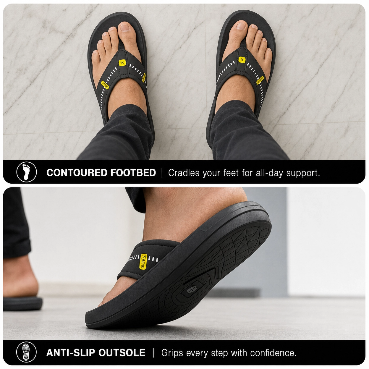 XT Comfort Premium Flip Flops