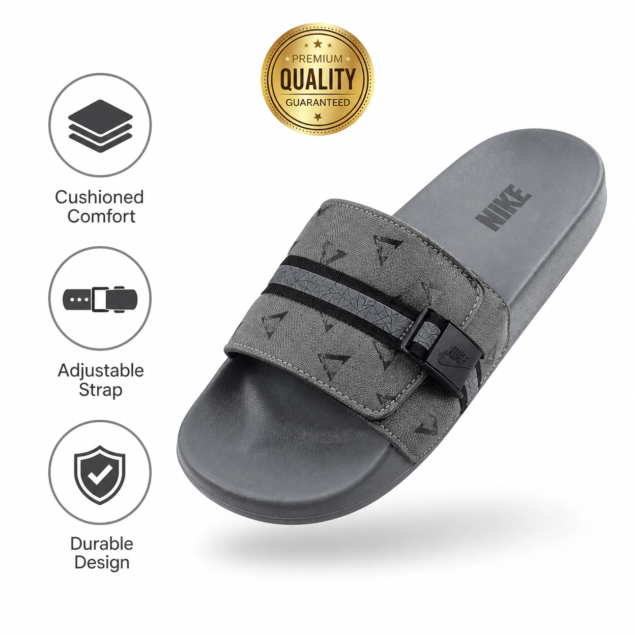 Nike Unisex Comfort Adjustable Offcourt Slides